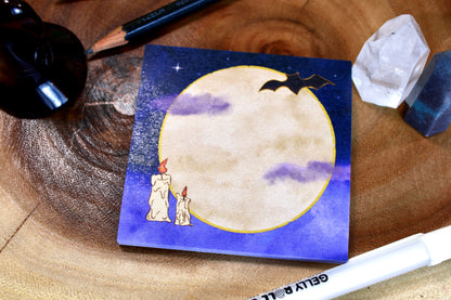 Candle Moon Sticky Notes